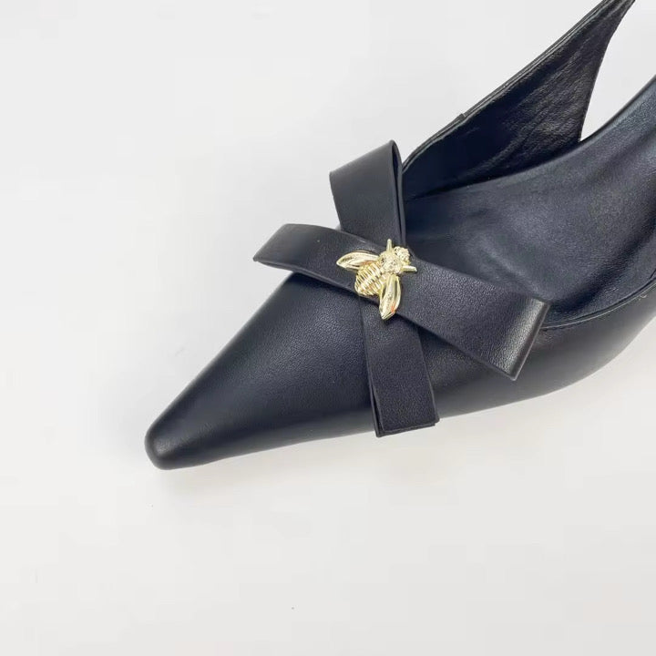 Amalia Slingbacks – Echt Leer