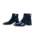 Zenya Ankle Boots – Microfiber Leather
