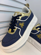 Vio Platform Sneakers met Bee Details