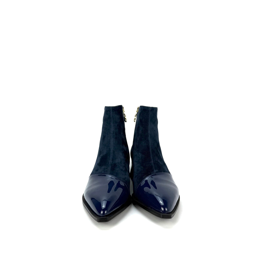 Zenya Ankle Boots – Microfiber Leather
