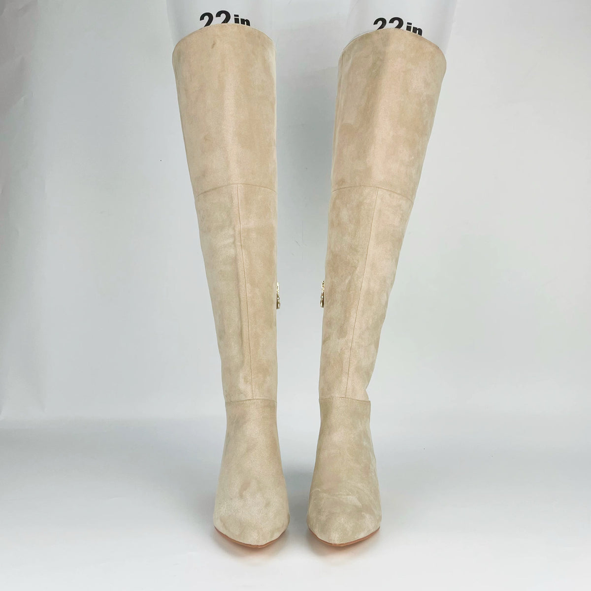 Velune Overknee Boots – Vegan Suède