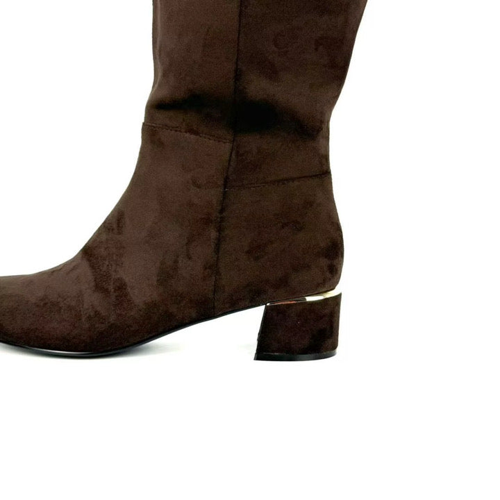 Velune Overknee Boots – Vegan Suède