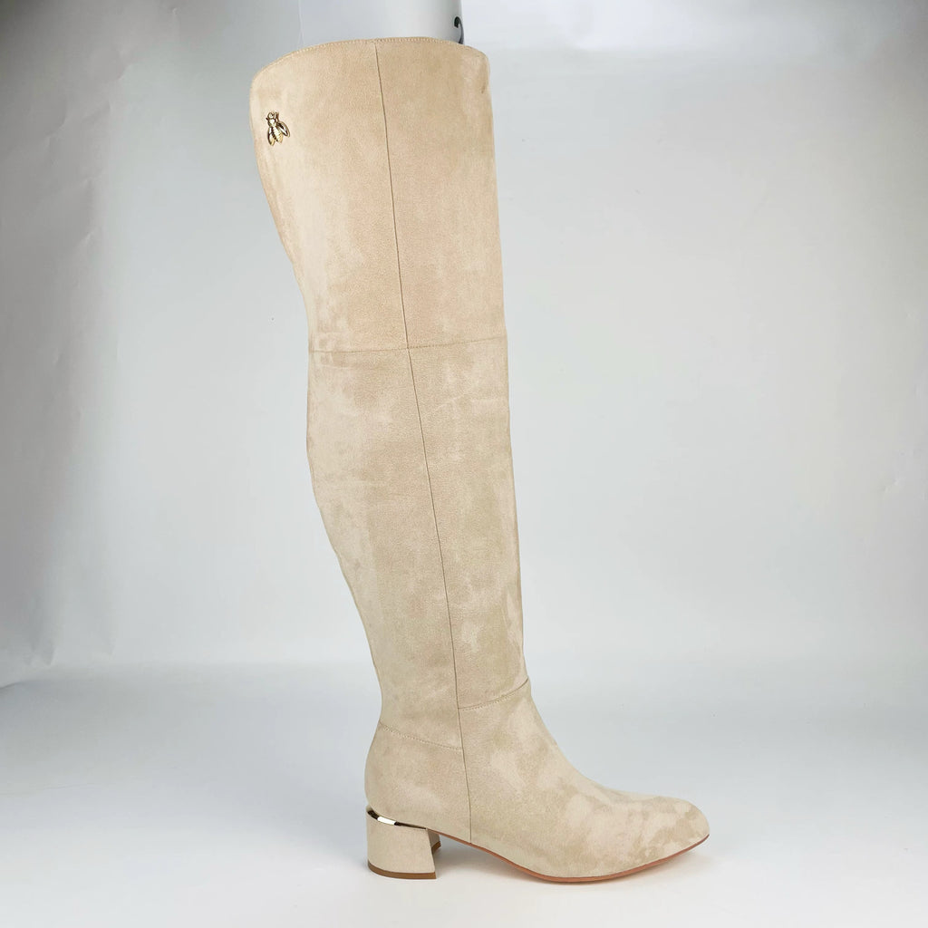 Velune Overknee Boots – Vegan Suède