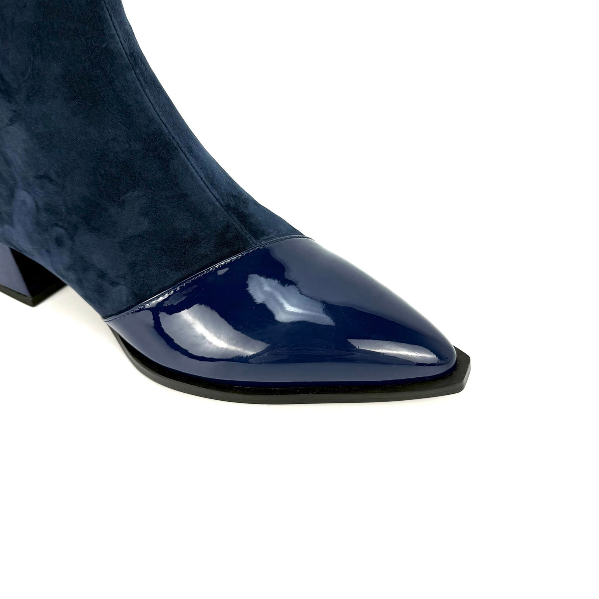 Zenya Ankle Boots – Microfiber Leather