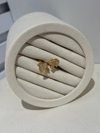 Sophie Crystal Bee Ring – Gold