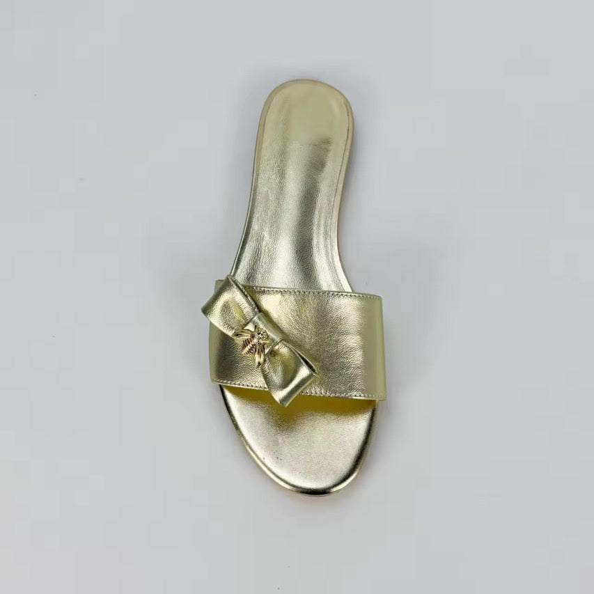 Zela Slippers – Echt Leer
