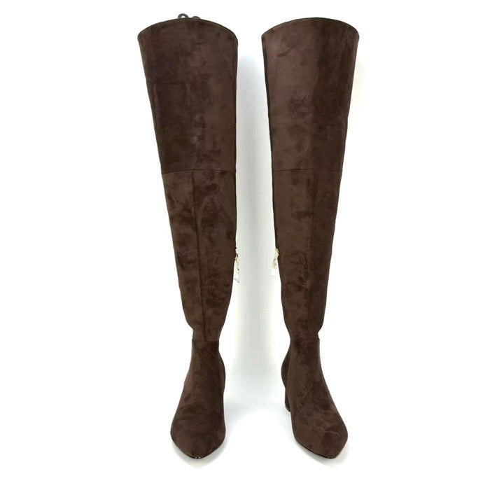 Velune Overknee Boots – Vegan Suède
