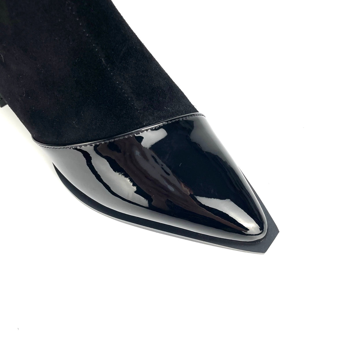 Zenya Ankle Boots – Microfiber Leather