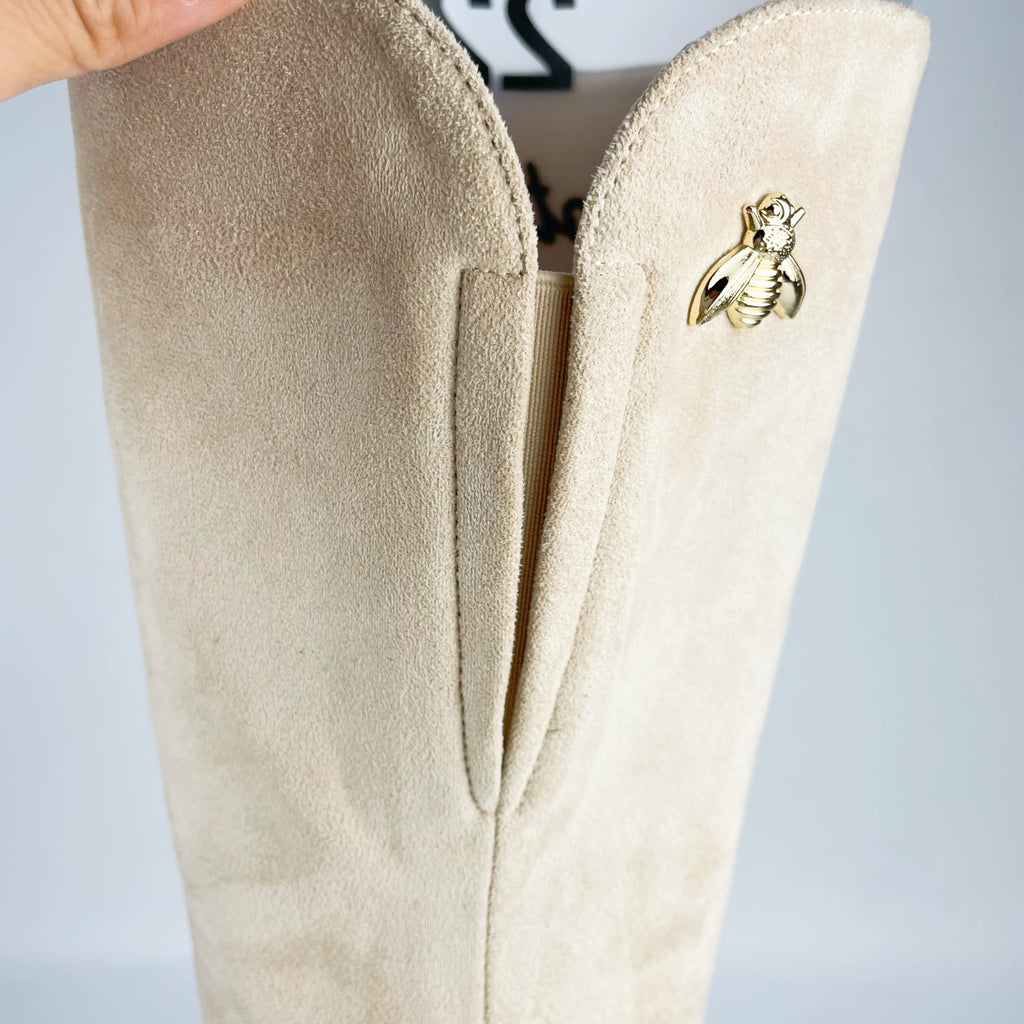Velune Overknee Boots – Vegan Suède