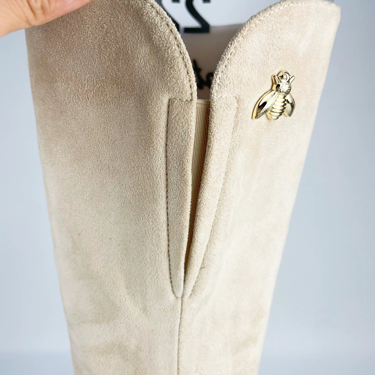 Velune Overknee Boots – Vegan Suède