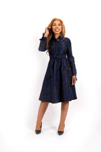 Jurk Gwendoline Jacquard