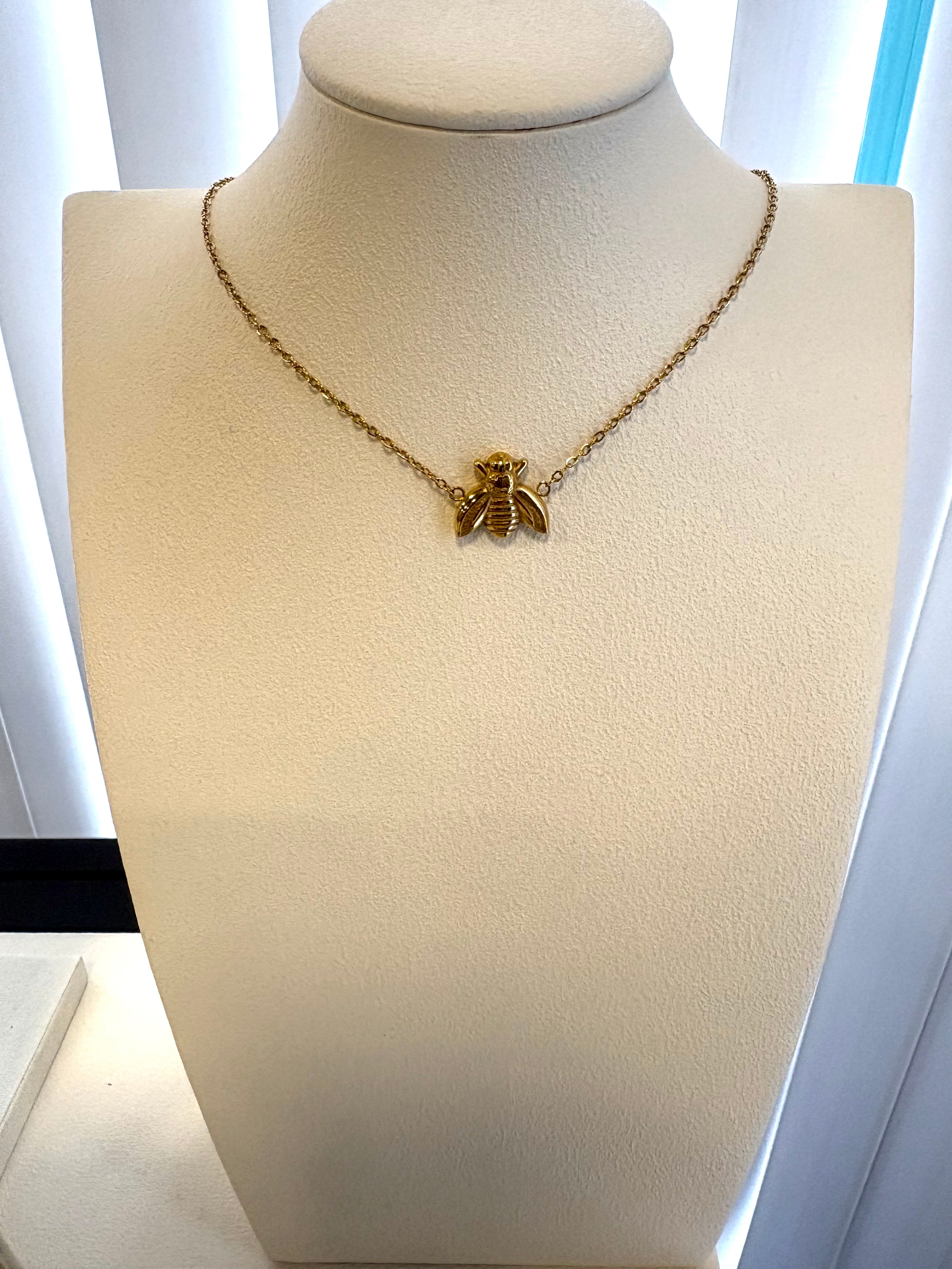 Arlet Bee Necklace – Gold