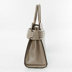 Ghitana Luxe Handtas van Vegan Leer – Taupe