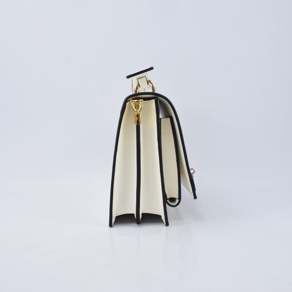 Adira Vegan Leather Bag – Offwhite