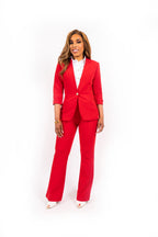 Ravine Pantalon Dames High Waist flair met Stretch